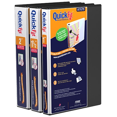 QuickFit® Deluxe Legal View Binder